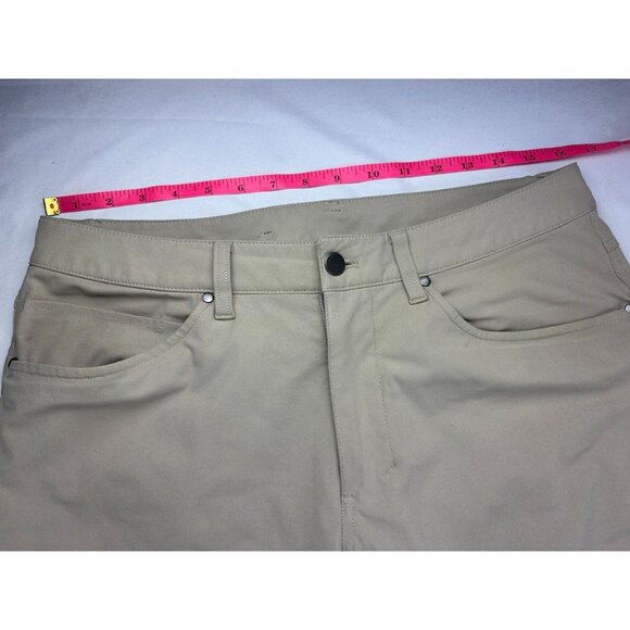 Lululemon Pants Mens Size 32x31 ABC Classic Fit 5 Pocket Warpstreme Chino - Picture 6 of 9